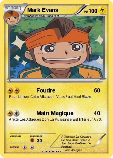 Pokemon Mark Evans