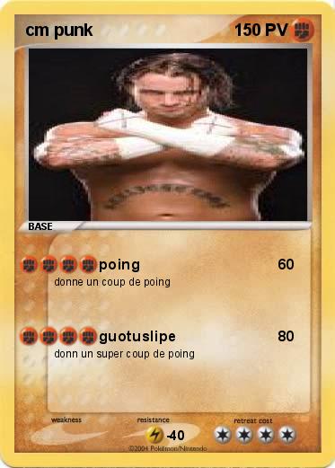 Pokemon cm punk