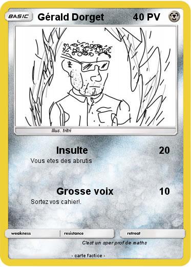 Pokemon Gérald Dorget