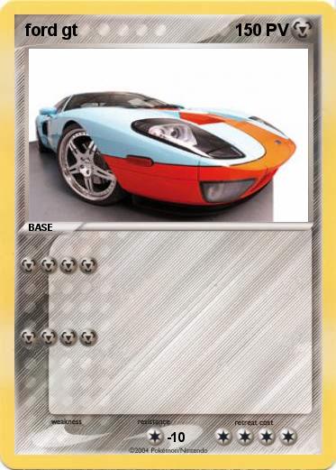 Pokemon ford gt