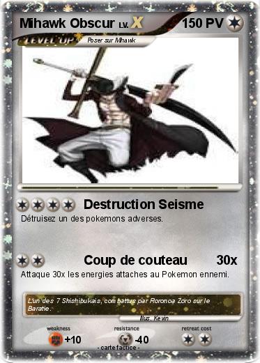 Pokemon Mihawk Obscur