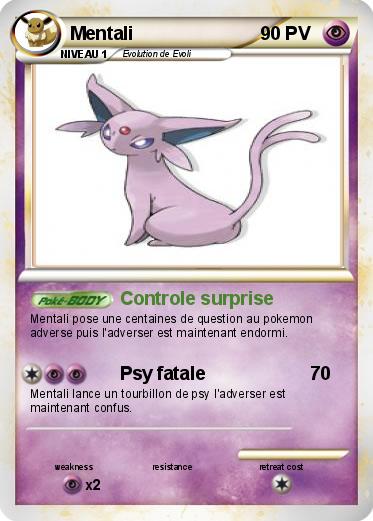 Pokemon Mentali