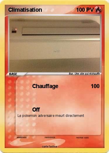 Pokemon Climatisation