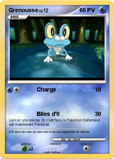 Pokemon Grenousse