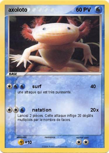 Pokemon axoloto