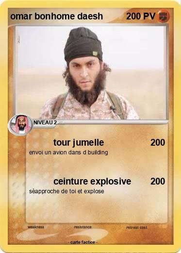 Pokemon omar bonhome daesh
