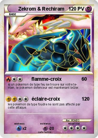 Pokemon Zekrom & Rechiram