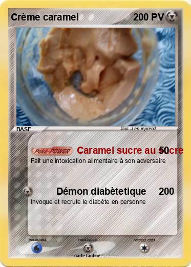 Pokemon Crème caramel