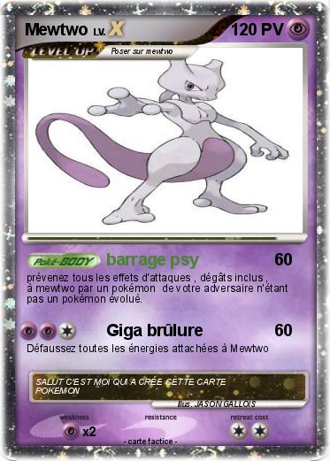 Pokemon Mewtwo