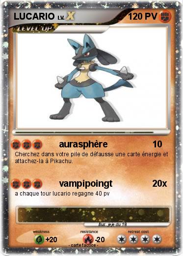 Pokemon LUCARIO