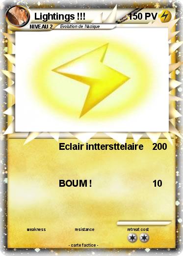 Pokemon Lightings !!!