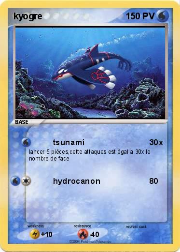 Pokemon kyogre
