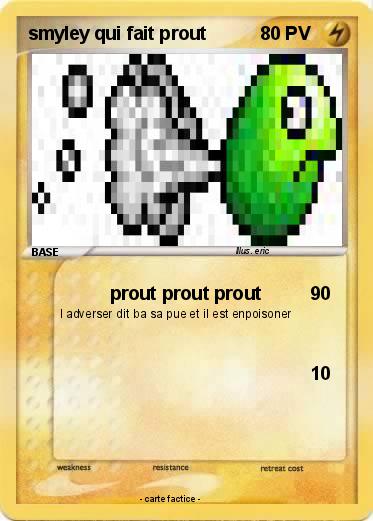 Pokemon smyley qui fait prout