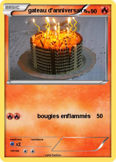 Pokemon gateau d'anniversaire
