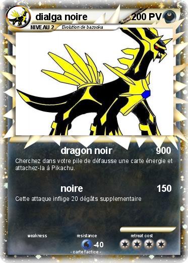 Pokemon dialga noire
