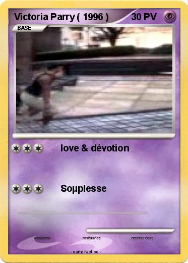 Pokemon Victoria Parry ( 1996 )