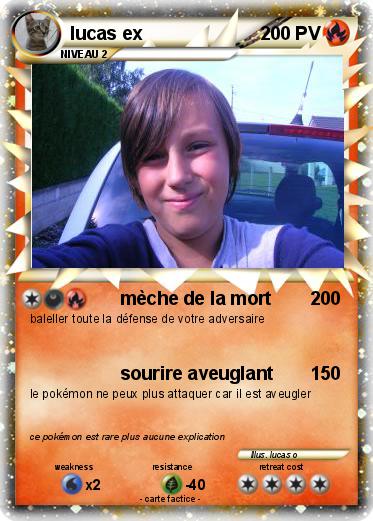 Pokemon lucas ex
