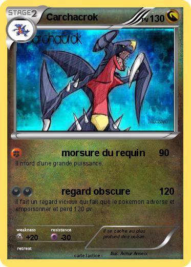 Pokemon Carchacrok