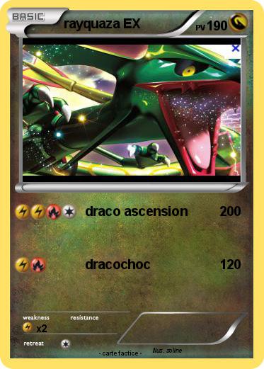 Pokemon rayquaza EX