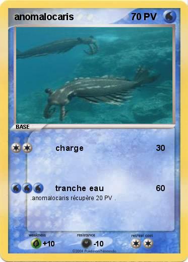 Pokemon anomalocaris