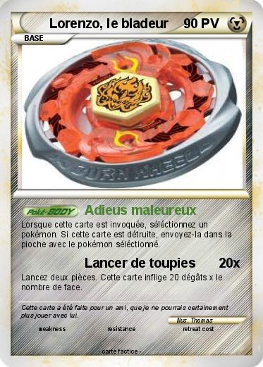 Pokemon Lorenzo, le bladeur