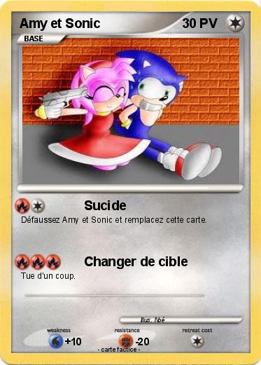 Pokemon Amy et Sonic