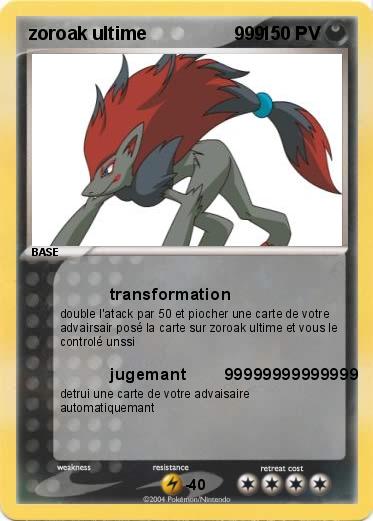 Pokemon zoroak ultime                 999