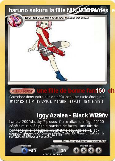 Pokemon haruno sakura la fille NINJA chaudes  en attetnte