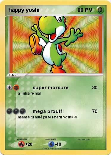 Pokemon happy yoshi