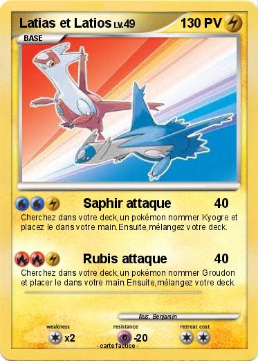 Pokemon Latias et Latios