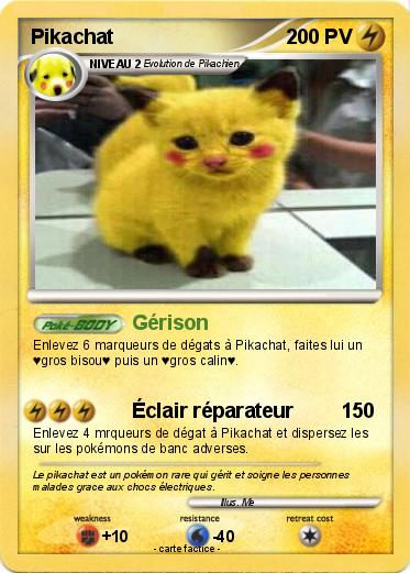 Pokemon Pikachat