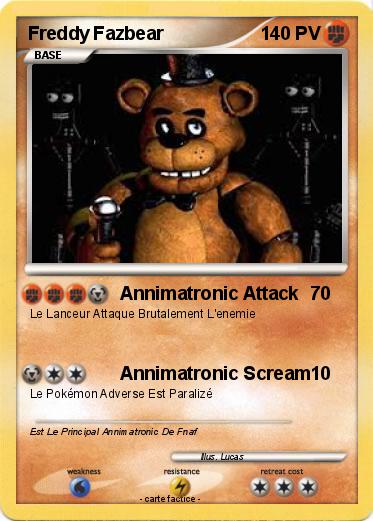 Pokemon Freddy Fazbear