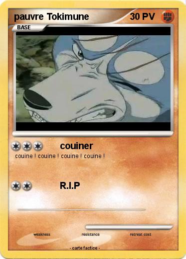 Pokemon pauvre Tokimune