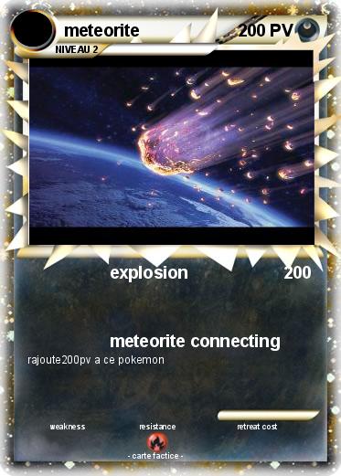 Pokemon meteorite