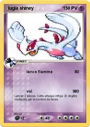 Pokemon  lugia shiney