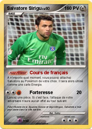 Pokemon Salvatore Sirigu