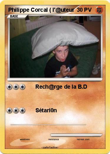Pokemon Philippe Corcal ( l'@uteur