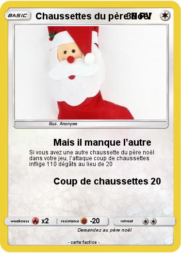 Pokemon Chaussettes du père Noël