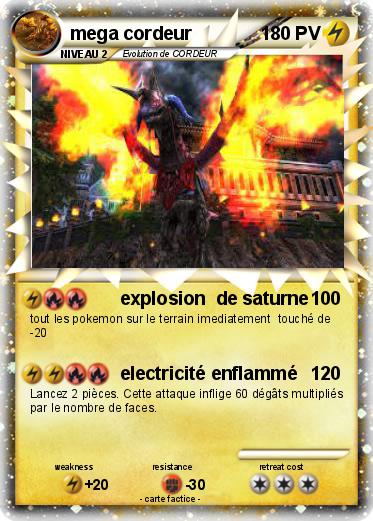 Pokemon mega cordeur