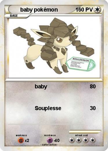 Pokemon baby pokémon