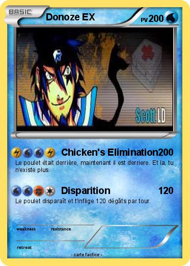 Pokemon Donoze EX