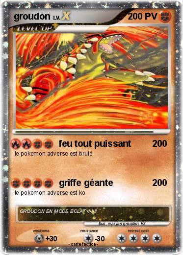 Pokemon groudon