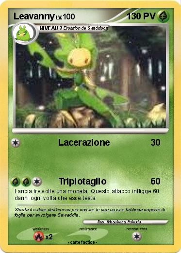 Pokemon Leavanny