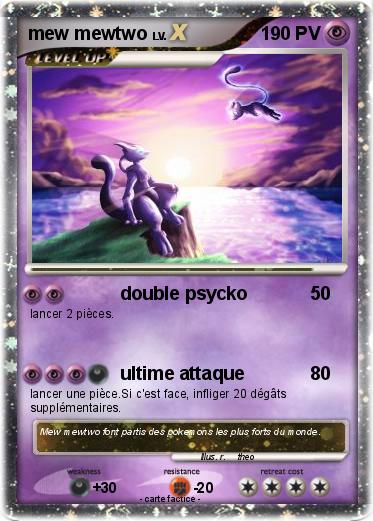 Pokemon mew mewtwo