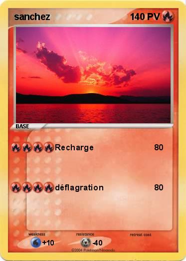 Pokemon sanchez