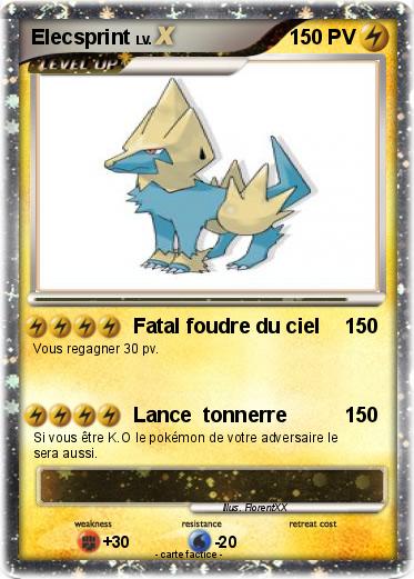 Pokemon Elecsprint