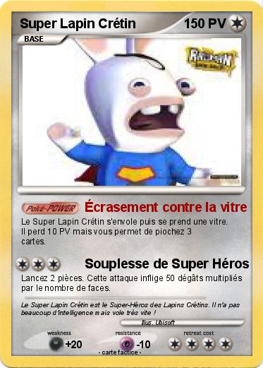 Pokemon Super Lapin Crétin