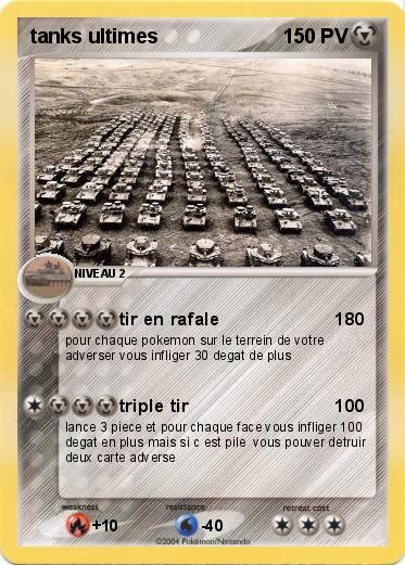 Pokemon tanks ultimes