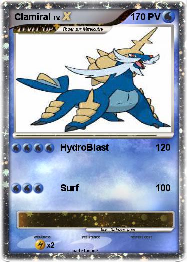 Pokemon Clamiral