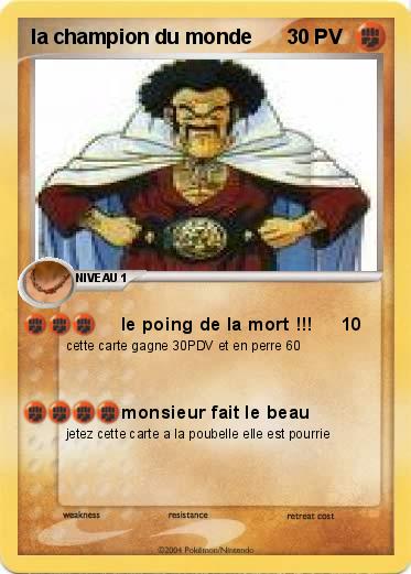 Pokemon la champion du monde